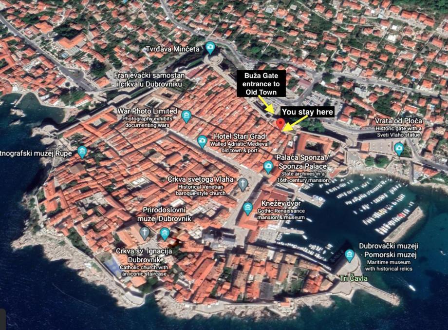 Stella Del Mare Apartment - Dubrovnik Old Town Getaway מראה חיצוני תמונה